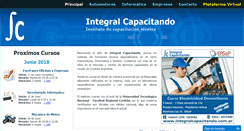 Desktop Screenshot of integralcapacitando.com.ar